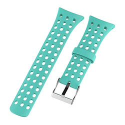 Wewoo Bracelet pour montre connectée Dragonne de remplacement mâle en silicone SUUNTO M1 / M2 / M4 / M5 Vert menthe