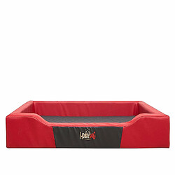 Avis HobbyDog Cordura Deluxe Lit pour Chien, XL, Rouge