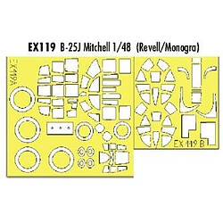 B-25J Mitchell - 1:48e - Eduard Accessories