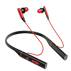 Universal Casque Bluetooth sportif avec carte mémoire, casque sans fil, casque stéréo, col bas, Bluetooth. 