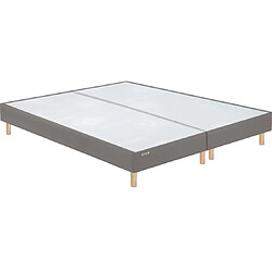 Bultex Sommier 2 x 90 x 200 Vitality ferme enduit taupe Duo 1820 (180x200)