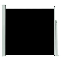 Maison Chic Auvent latéral rétractable de balcon | Store extérieur | Auvent solaire de patio 170x300 cm Noir -GKD80318