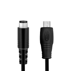 Câble Micro-USB OTG vers Mini-DIN IK Multimédia 