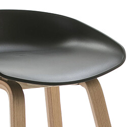 Avis Tabouret Thai Natura Noir 50 x 83 x 46 cm