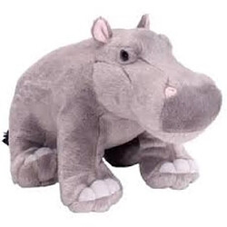 Wild Republic Peluche Cuddlekins Hippo 