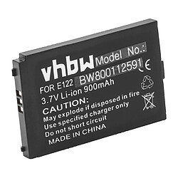 vhbw Li-Ion Batterie 900mAh (3.7V) pour téléphone Smartphone Medion MD2201, MD97100, MD97200, Telecom Italia Aladino Flip, Slide comme LP043450A. 