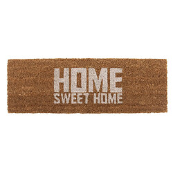 Present Time Paillasson Home Sweet Home - L. 76 x l. 25 cm - Marron Present Time - Paillasson Home Sweet Home - L. 76 x l. 25 cm - Marron - Design