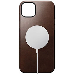 Nomad Coque Modern en cuir Horween pour iPhone 15 Plus Marron pas cher