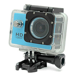 Yonis Caméra sport waterproof + SD 16Go Camera Embarquée Sport LCD Caisson Étanche Waterproof 12 Mp Full HD 1080P Bleu + SD 16Go YONIS