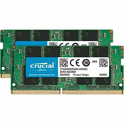 Mémoire RAM Crucial 16 GB 3200 MHz CL22 DDR4