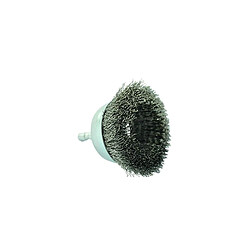 BROSSE COUPE TECHNIC TIVOLY fil inox - décapage de l'inox 75 pour perceuse 