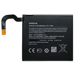 Caseink Batterie d Origine Nokia / Microsoft BL-4YW Pour Lumia 925 (2000mAh) 