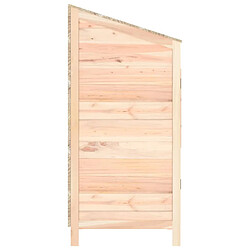 Acheter vidaXL Remise de jardin 55x52x112 cm Bois de sapin solide