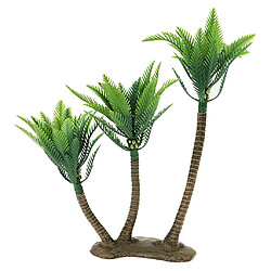 Mini arbre de paysage arbre de décoration de parc Mini Modèles Simulation Palmier Coco en Plastique Accessoire de Micro Paysage