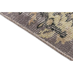 Vidal Tapis de laine 295x201 jaune Ultra Vintage pas cher