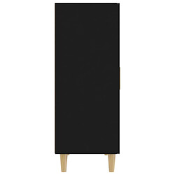 Avis vidaXL Buffet Noir 70x34x90 cm Bois d'ingénierie