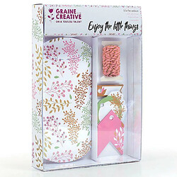 Graines Creatives 6 boîtes cadeaux à faire soi-même - Floral