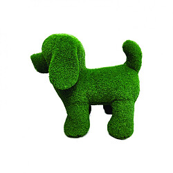 Jardinex Peluche de Jardin ... 100 cm - Vert Peluche de Jardin chien en gazon synthétique (100 cm) - Vert 100 cm