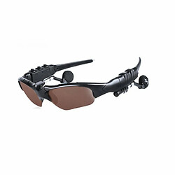 Acheter Lunettes Bluetooth Casque Stéréo Sans Fil Avec Microphone Lunettes De Soleil Polarisées Écouteurs Antibruit Noir