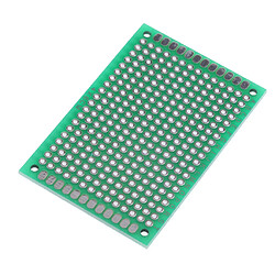 10 pcs double côté prototype diy circuit imprimé carte PCB protoboard 4x6 cm