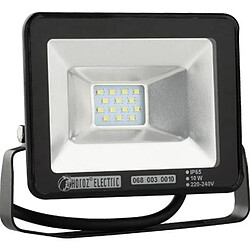 HOROZ ELECTRIC Projecteur LED extra plat 10W (Eq. 80W) IP65 6400K PUMA-10 Dim. 109x129x37.5mm