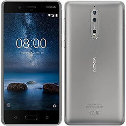 Nokia 11NB1S01A03 Smartphone 5.3" QHD Qualcomm Snapdragon 835 4Go 64Go Android 7 Argent