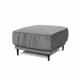 Avis MAISON AUBERTIN Pouf S Fiorenzo Tissu Gris clair