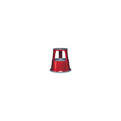 WEDO Tabouret marchepied mobile Metal rouge 