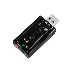 LOGILINK - Carte son USB 2.0 - 7.1 Surround