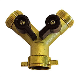 Spido Nez de Robinet SPID'O 2 voies 20/27mm Raccord Cannelé