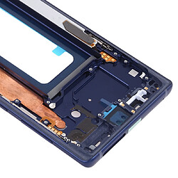 Acheter Wewoo Plaque de cadre moyen avec touches latérales pour Samsung Galaxy Note9 SM-N960F / DSSM-N960USM-N9600 / DS bleu