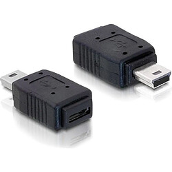 DeLock microUSB - miniUSB Noir (65155)