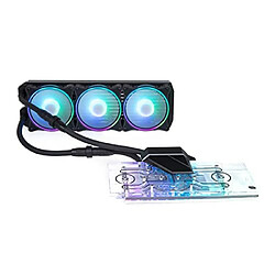 Alphacool Kit Watercooling AIO pour carte graphique Eiswolf 2 RGB 360 pour RTX 3080/3090 Ventus (Noir)