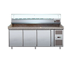 MEUBLE PIZZAS 3 P. 600X400 MM +2/+8°C GAZ R290 L2G