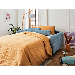 Acheter Lisa Design Owen - canapé 3 places convertible - couchage quotidien - matelas 12 cm - en velours côtelé