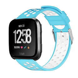 Wewoo Pour Fitbit Versa Simple Bracelet Silicone Montre De Mode Vert