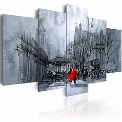 Paris Prix Tableau Imprimé Blue Walk 50 x 100 cm 