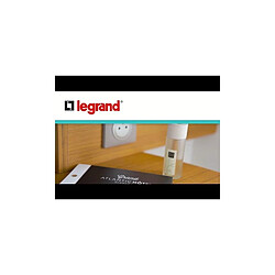 Legrand prise de courant 2p+t plexo complet encastré blanc