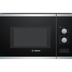 Micro-ondes encastrable 25l 900w inox - bfl550ms0 - BOSCH 