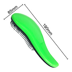 Brosse à Cheveux Peignes à Cheveux Sans Enchevêtrement Peigne Démêlant à Poignée Unique Vert