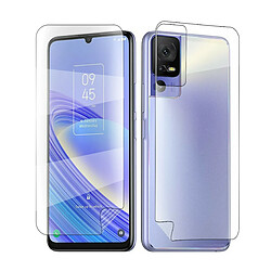 PHONECARE Film Hydrogel Full Cover Avant et Arriére pour TCL 40 SE - Transparent