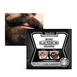 Avis Coloration Pour Barbe Shampooing Colorant Assombrissant Colore Progressivement La Moustache (15 Ml) 1 Pc