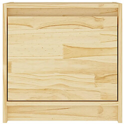 Avis Maison Chic Table de chevet, Table de Nuit, Meuble de Rangement 40x30,5x40 cm bois de pin massif