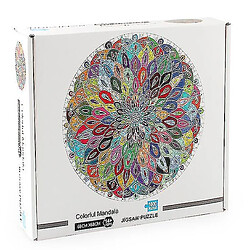 Universal Copoz Couleur Mandala Puzzle Puzzle Forme Unique Puzzle Adulte Enfant Jouet Cadeau pas cher