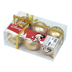 Pack de 6 boules de sapin diamètre 8cm de Mickey Mouse Disney ARDITEX WD13423