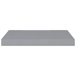 Avis vidaXL Étagère murale flottante gris 50x23x3,8 cm MDF