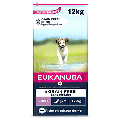 EUKANUBA Puppy small/medium Grain Free ryba oceaniczna pies12Kg 