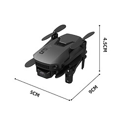 Avis Universal H1 mini drone caméra 4K HD 1080p wifi caméra FPV drone RC drone hautement pliable RC quadricoptère Dron M73 E88 |(Le noir)