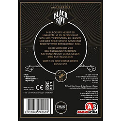 Abacusspiele 28161-Black Spy, jeux de cartes