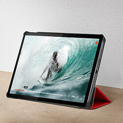 Avis Avizar Étui Lenovo Tab P11 pro Support Vidéo Design Fin rouge